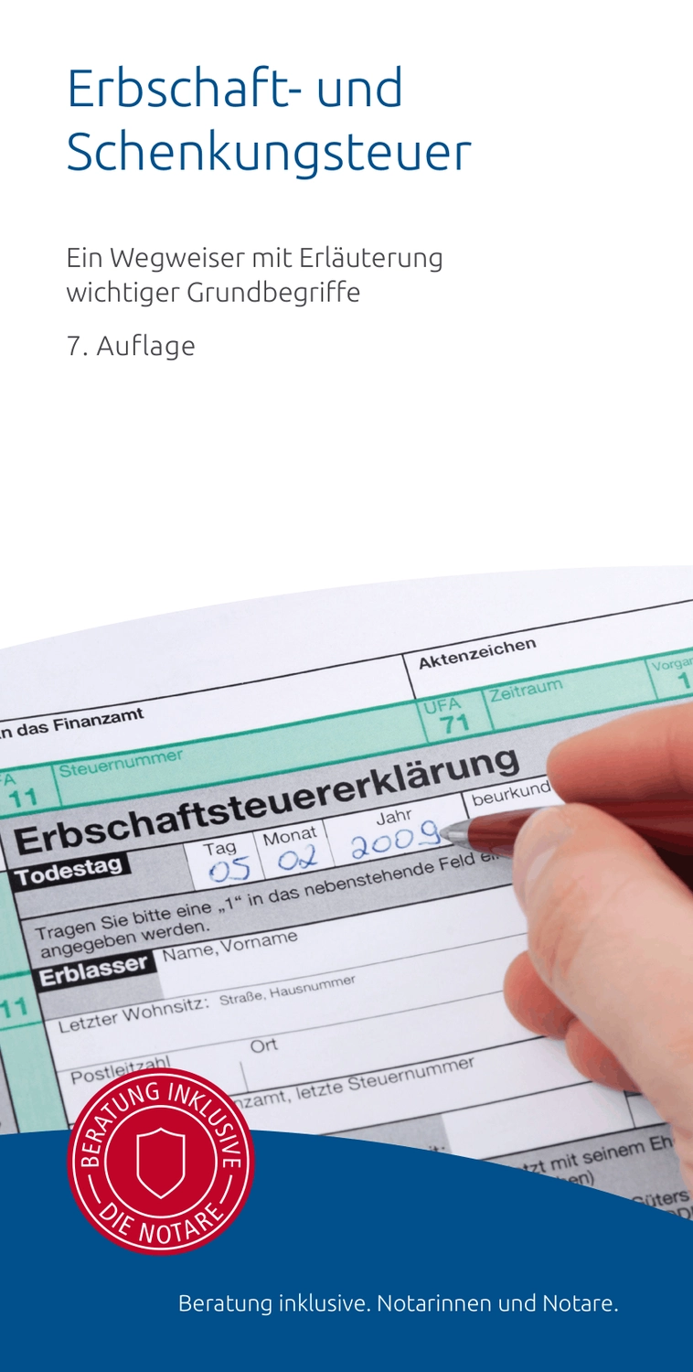 Notarkanzlei Alexandra Müller - Flyer